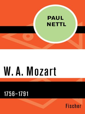 cover image of W. A. Mozart